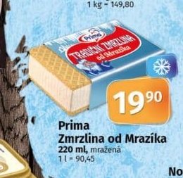 Prima Zmrzlina od Mrazíka