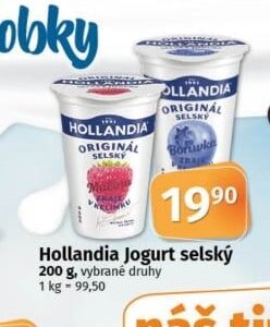 Hollandia Jogurt selský