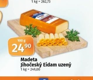 Madeta Jihočeský Eidam uzený