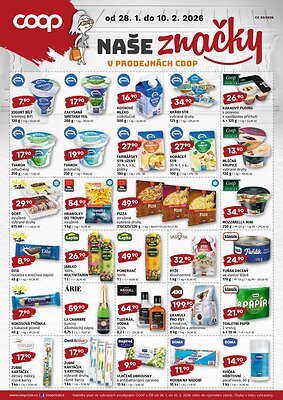 akční leták COOP 28.1.2026-10.2.2026
