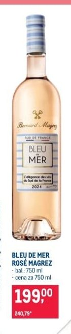 BLEU DE MER ROSÉ MAGREZ