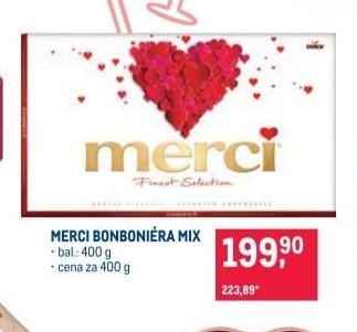 MERCI BONBONIÉRA MIX