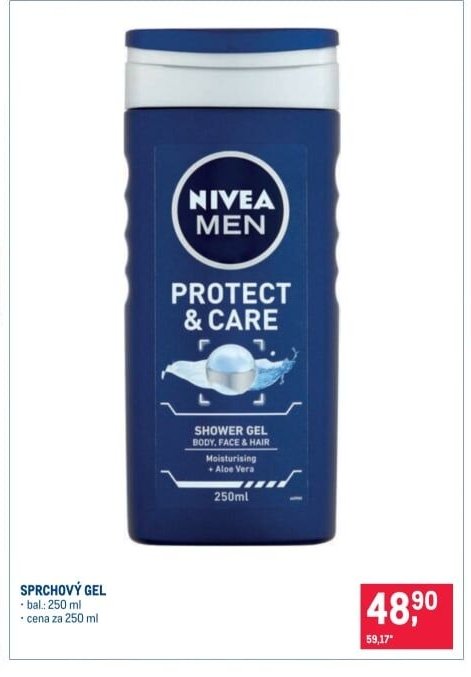 SPRCHOVÝ GEL Nivea Men