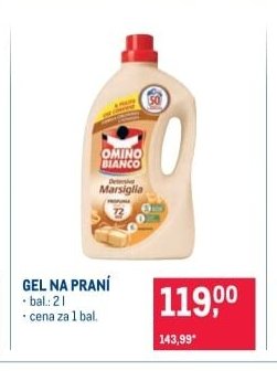 GEL NA PRANÍ Omino Bianco