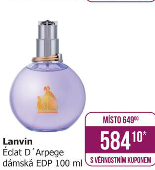 Parfémovaná voda dámská Eclat D'