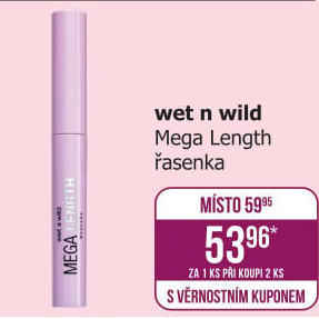 Řasenka Mega Length Wet n Wild