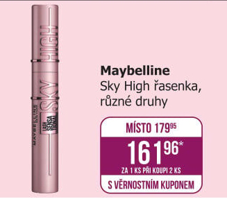 Řasenka Sky High Maybelline