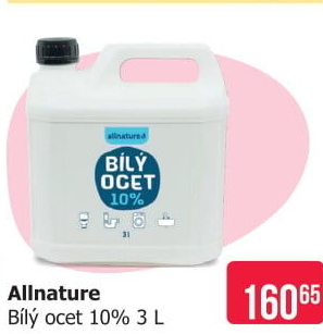 Bílý ocet Allnature