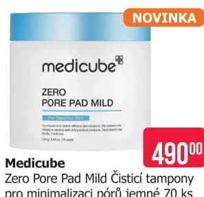 Čistící tampony Zero Pore Medicube