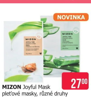 Maska pleťová Mizon