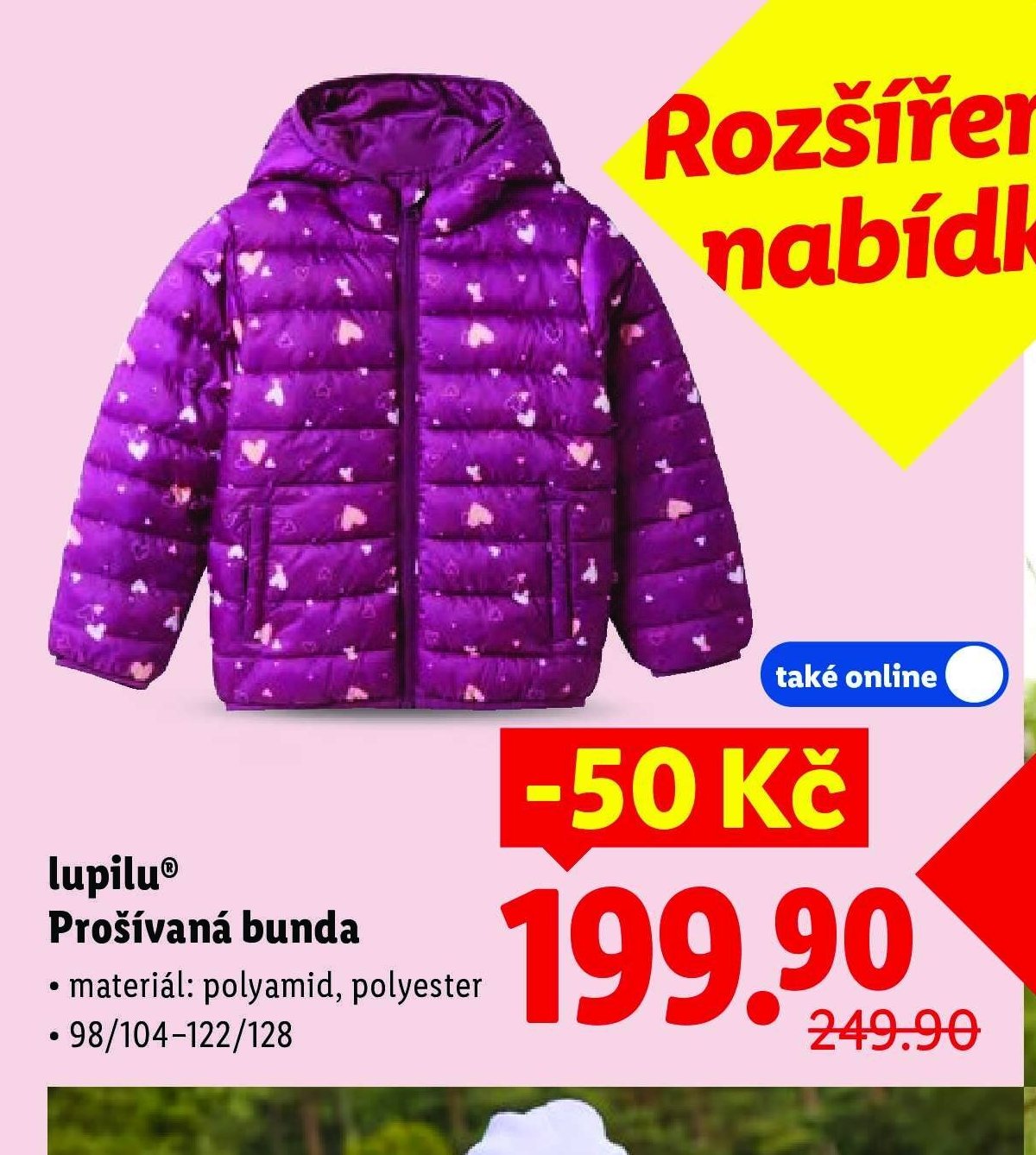 lupilu Prošívaná bunda