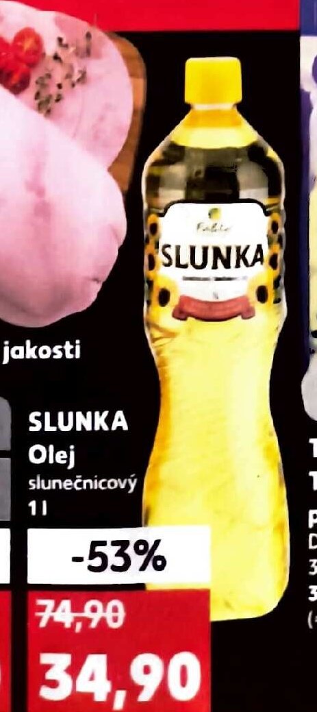 SLUNKA Olej slunečnicový