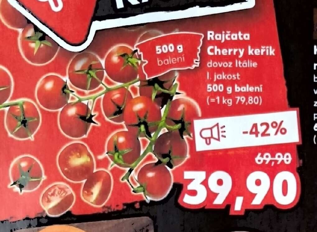 Rajčata Cherry keřík