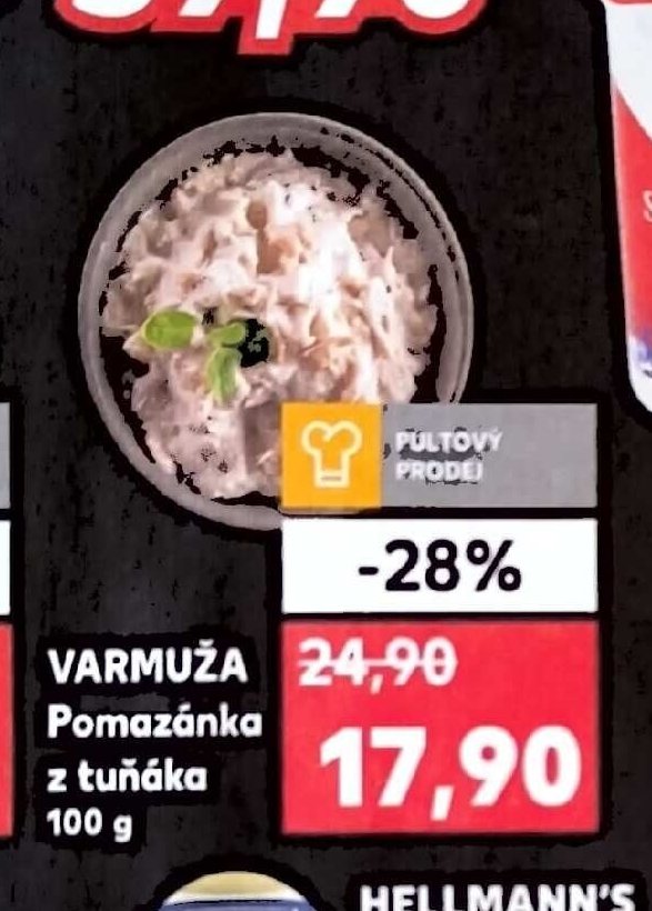 VARMUŽA Pomazánka z tuňáka