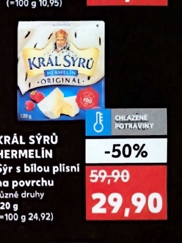 KRÁL SÝRŮ HERMELÍN