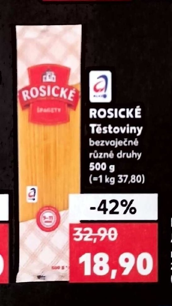 ROSICKÉ Těstoviny