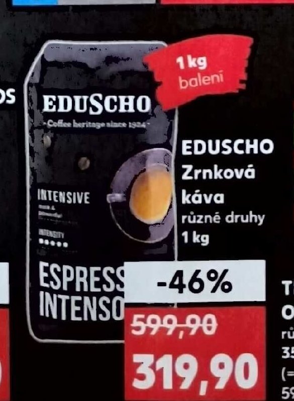 EDUSCHO Zrnková káva