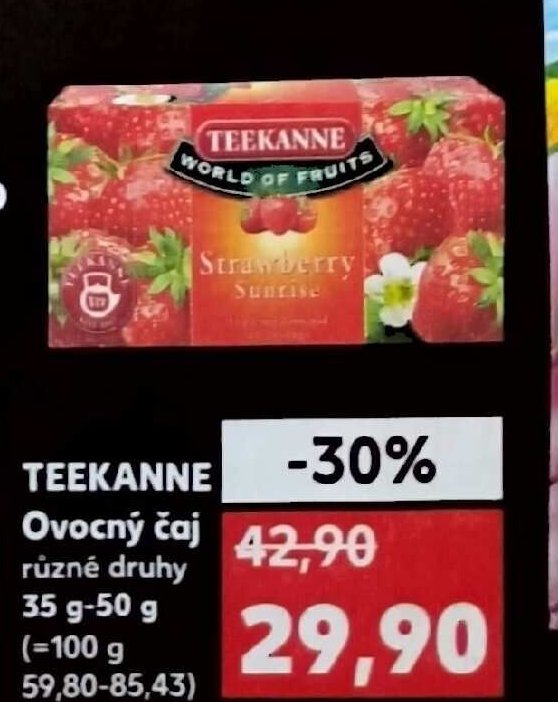 TEEKANNE Ovocný čaj
