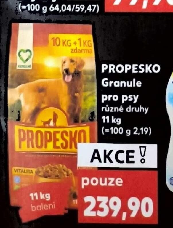 Propesko granule pro psy