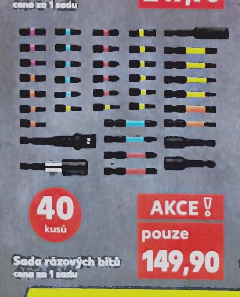 Sada rázových bitů