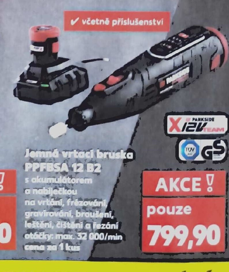 Jemná vrtací bruska PPFBSA 12 B2