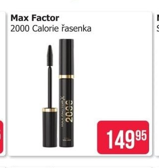 Max Factor 2000 Calorie řasenka