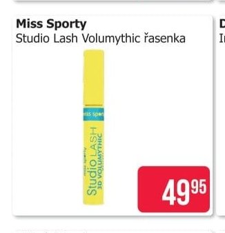 Miss Sporty Studio Lash Volumythic řasenka