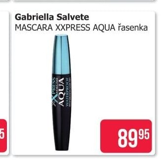 Gabriella Salvete MASCARA XXPRESS AQUA řasenka