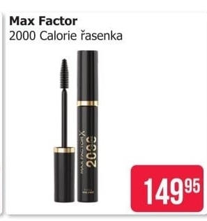 Řasenka 2000 Calorie Max Factor