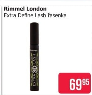 Řasenka Extra Define Lash Rimmel