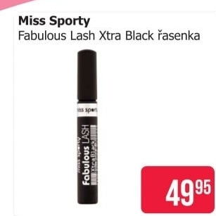 Řasenka Fabulous Lash Miss Sporty