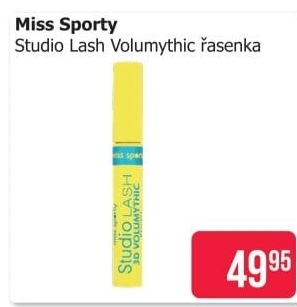 Řasenka Studio Lash 3D Volumythic Miss Sporty