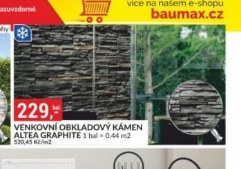 VENKOVNÍ OBKLADOVÝ KÁMEN ALTEA GRAPHITE