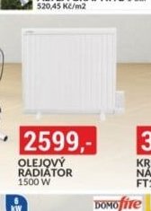 OLEJOVÝ RADIÁTOR