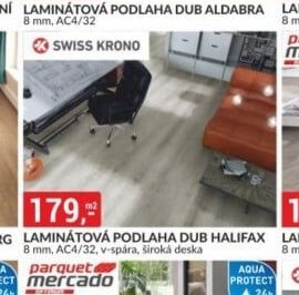 LAMINÁTOVÁ PODLAHA DUB HALIFAX