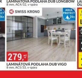 LAMINÁTOVÁ PODLAHA DUB VIGO