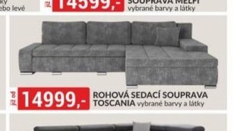 ROHOVÁ SEDACÍ SOUPRAVA TOSCANIA