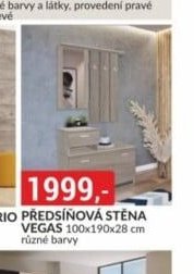 PŘEDSÍŇOVÁ STĚNA VEGAS