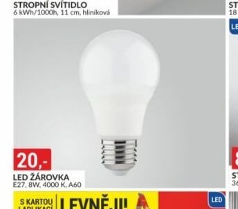 LED ŽÁROVKA E27