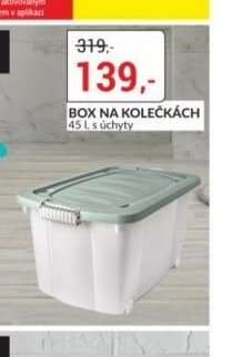 BOX NA KOLEČKÁCH