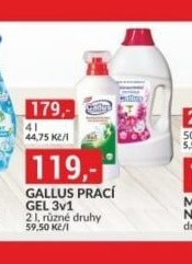 GALLUS PRACÍ GEL 3v1