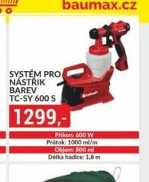 Systém pro nástřik barev TC-SY 600 S