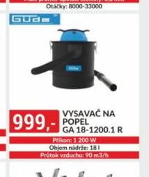 Vysavač na popel GA 18-1200.1 R