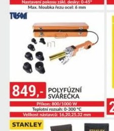 Polyfúzní svářečka