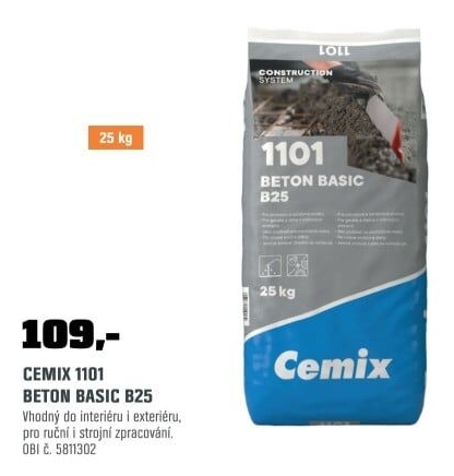 Beton B25Basic 1101