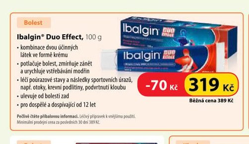 Ibalgin Duo Effect, 100 g