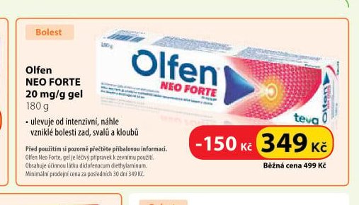 Olfen NEO FORTE 20 mg/g gel 180 g