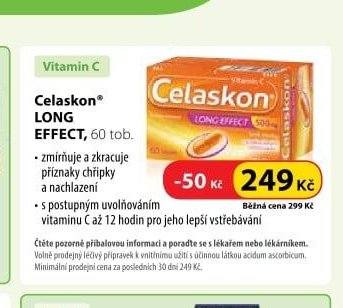 Celaskon LONG EFFECT, 60 tob.