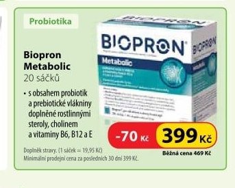 Biopron Metabolic 20 sáčků
