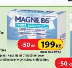 Magne B6 Forte tablety, 60 tbl.